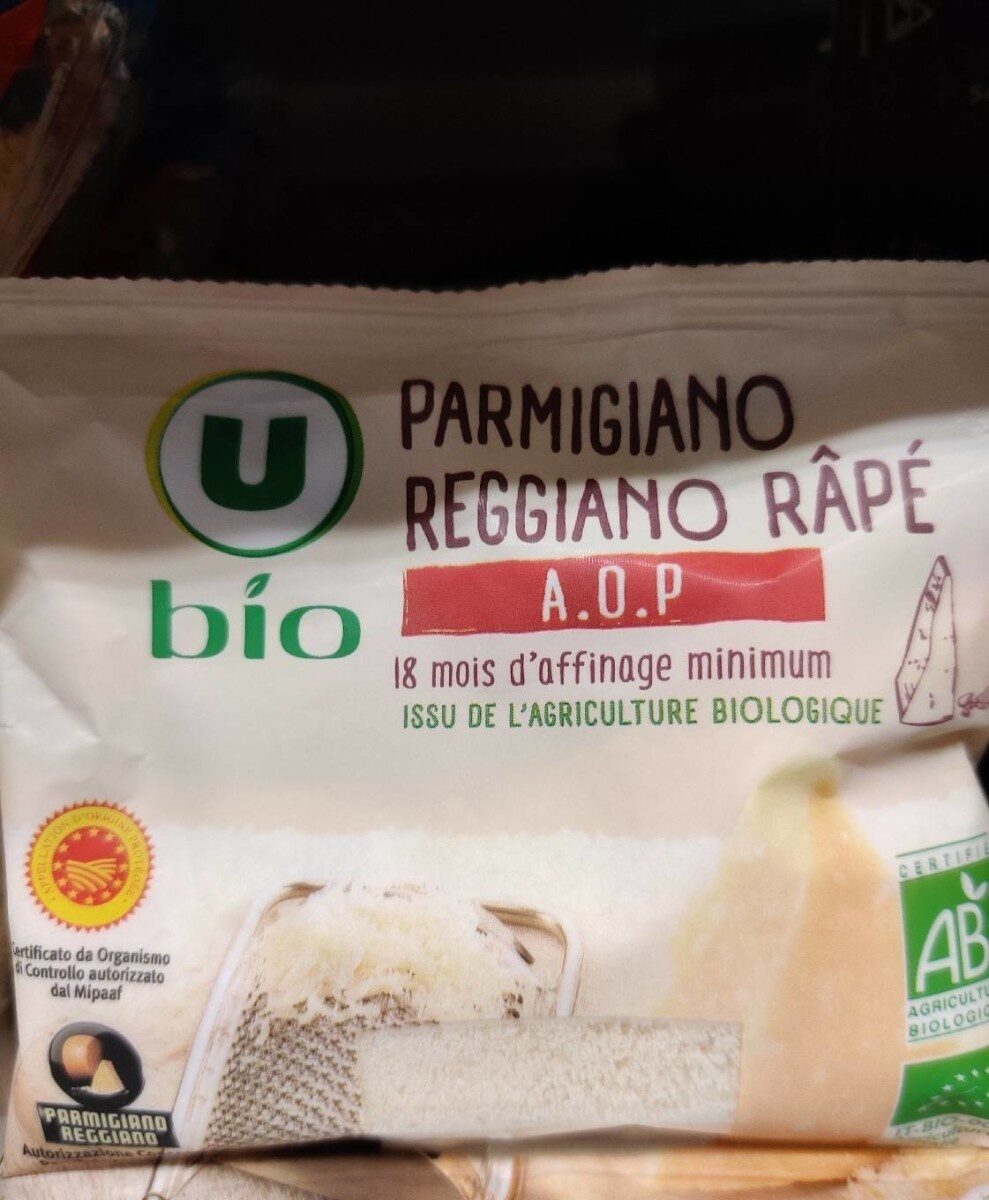 Parmigiano reggiano rapé 18 mois d'affinage AOP 30%mg - Product - fr