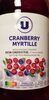 Cranberry myrtille - Product