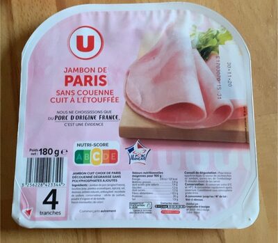 Jambon de paris - Product - fr