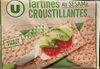 Tartines croustillantes au sésame - Produit