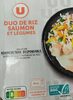 Duo de riz saumon et légumes - Producto