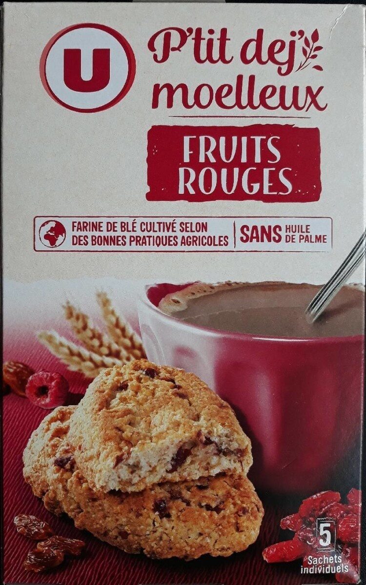 Petit déjeuner moelleux fruits rouges - Produkt - fr