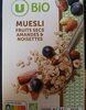 Muesli fruits secs amandes & noisettes - Producto