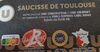 Saucisse de Toulouse - نتاج