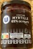 Confiture Myrtilles 65% de Fruits - Product