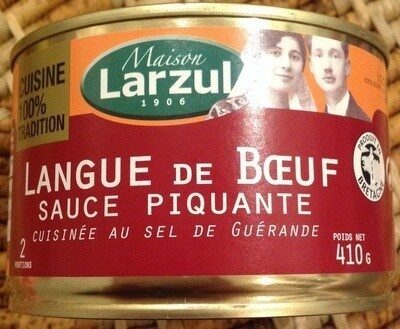 Langue de boeuf sauce piquante - Product - fr