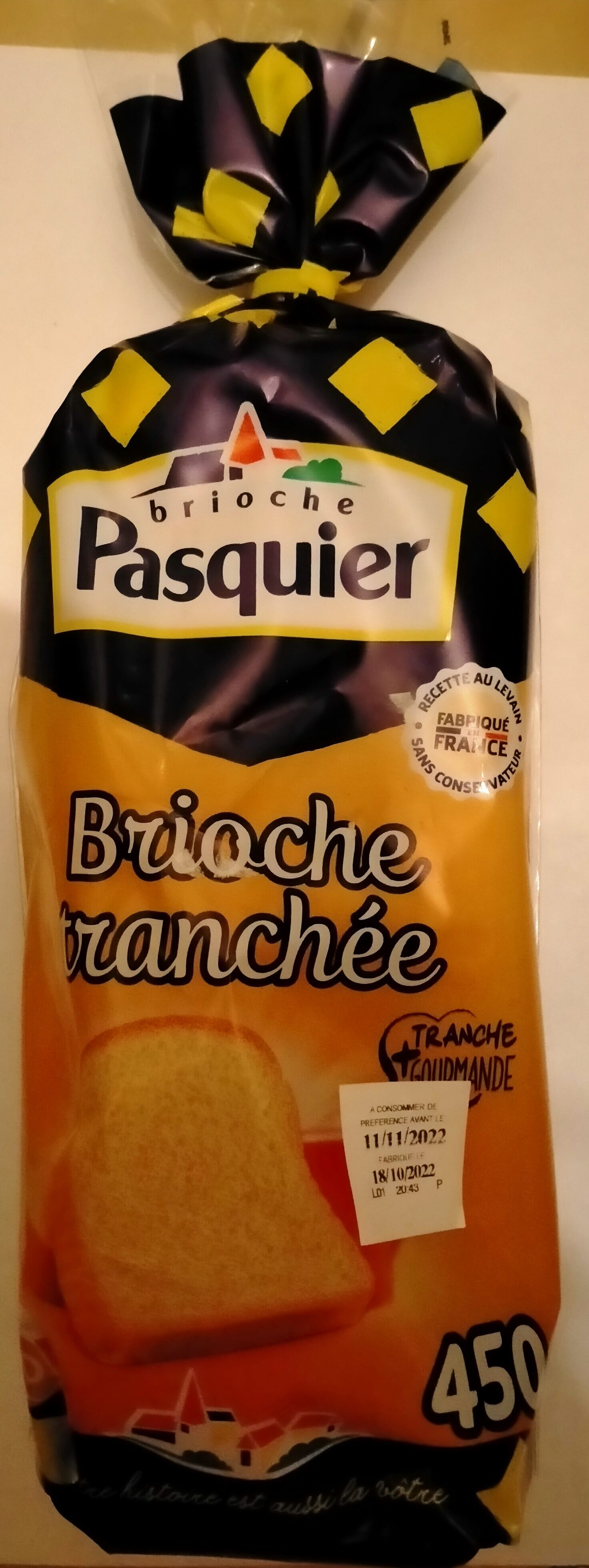 Brioche tranchée - Product - fr