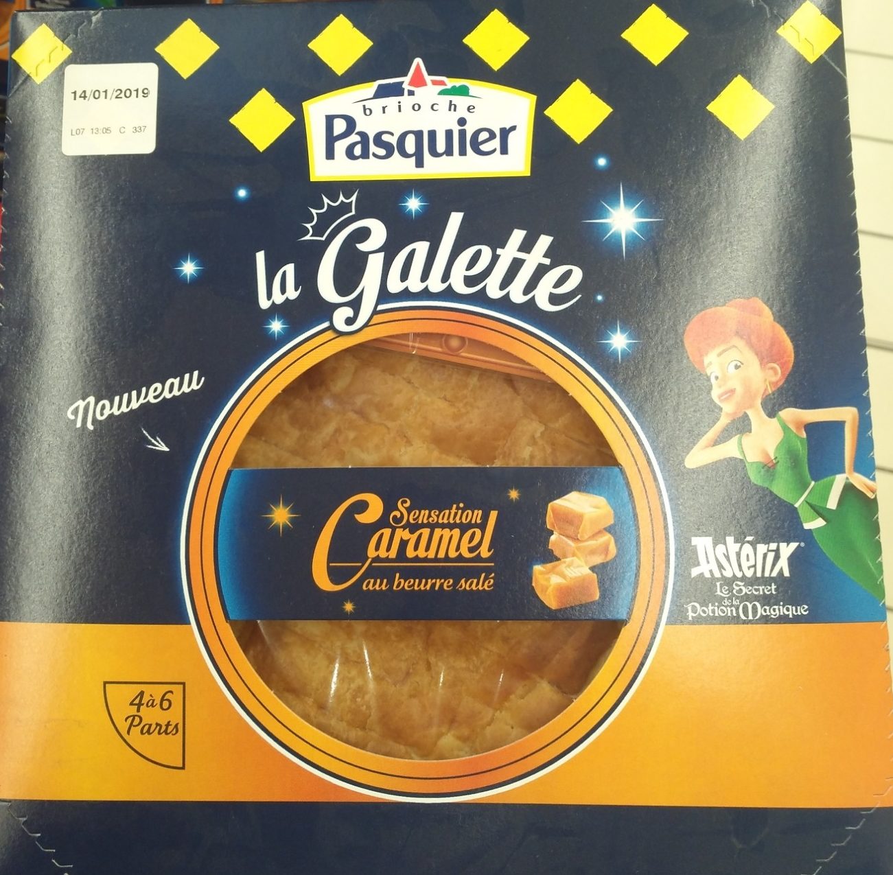 La Galette sensation Caramel au beurre salé - Produit