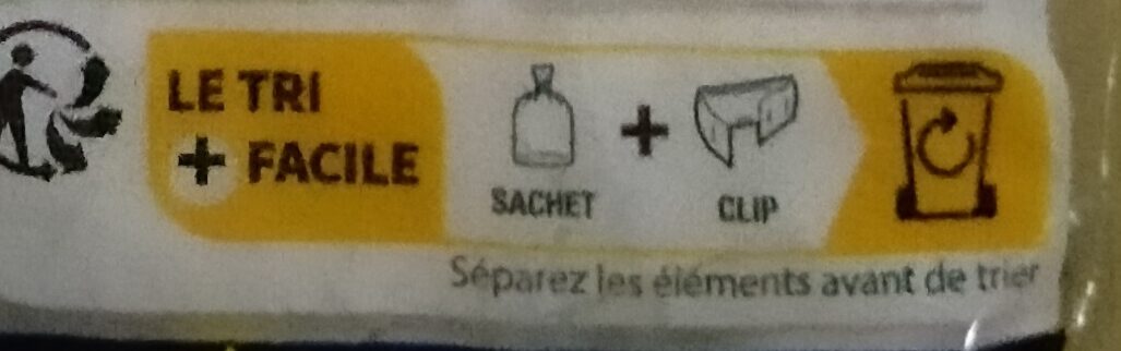 pains au lait x8 - Instruction de recyclage et/ou informations d'emballage