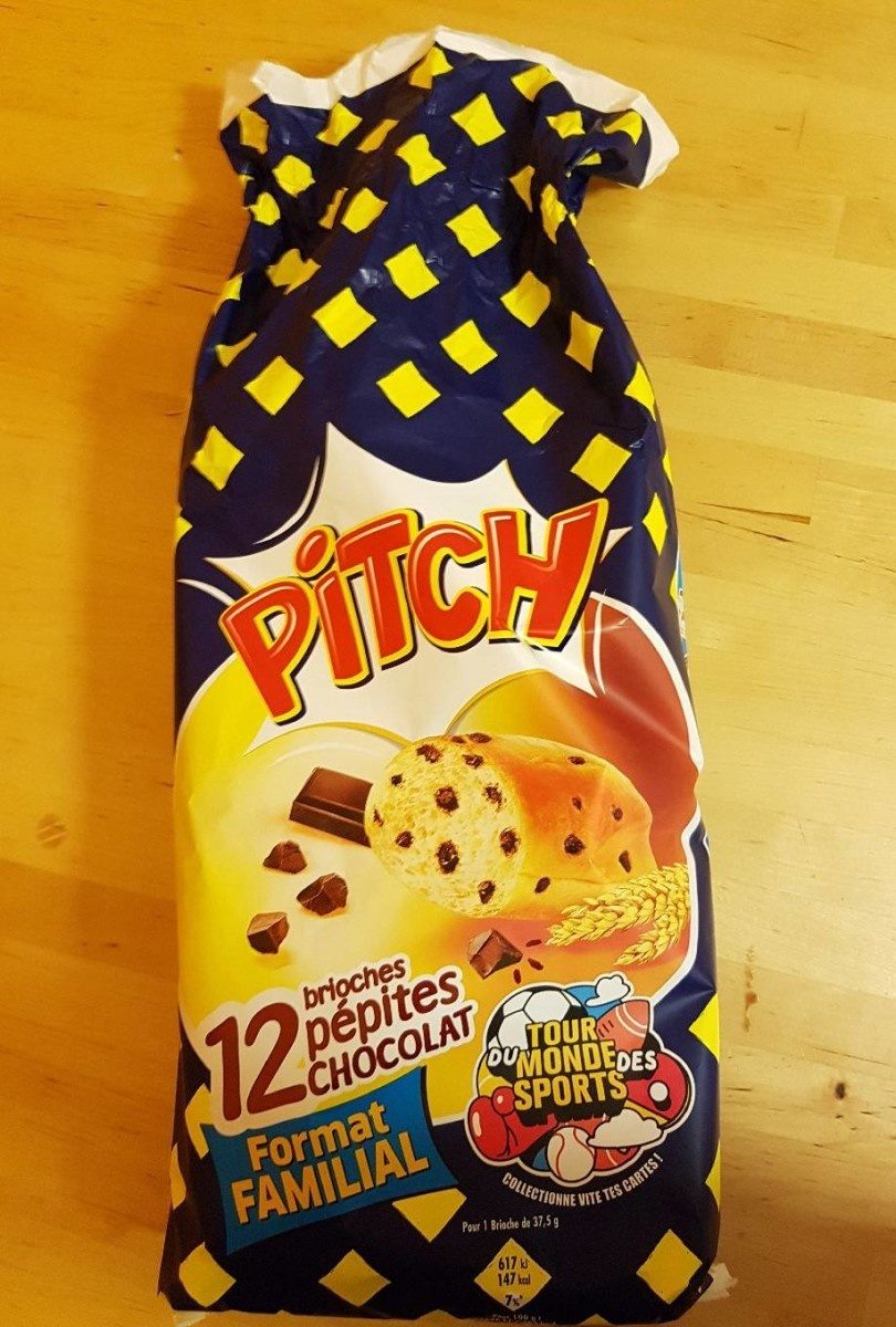 Pitch - Brioches pépites de chocolats - Produit