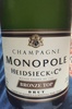Champagne Monopole Bronze top - Product