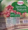 Lardons Nature, 2 Fois 100 Grammes, Marque Cora - Product