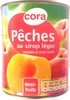 Pêches au sirop léger - Product