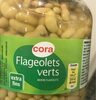 Flageolets Verts Extra Fins, Bocal De 420 Grammes, Marque Cora - Product