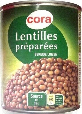 Lentilles préparées - Produkt - fr