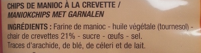 Beignets de crevettes - Ingredients - fr