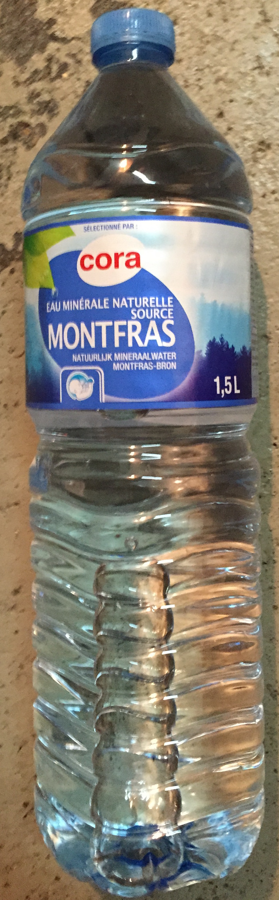Eau minérale naturelle source Montfras - Product - fr