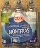Eau minérale naturelle source Montfras - Product