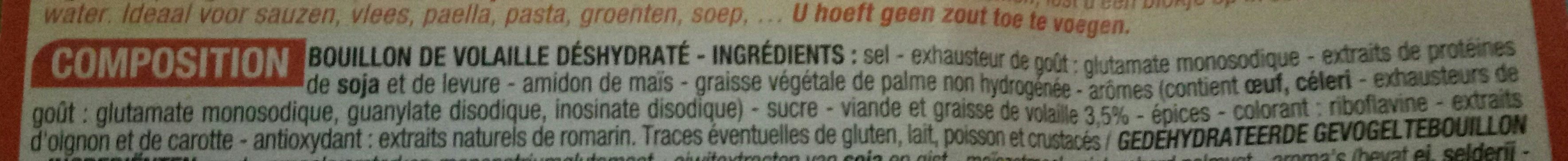 Bouillon de poule - Ingredientes - fr