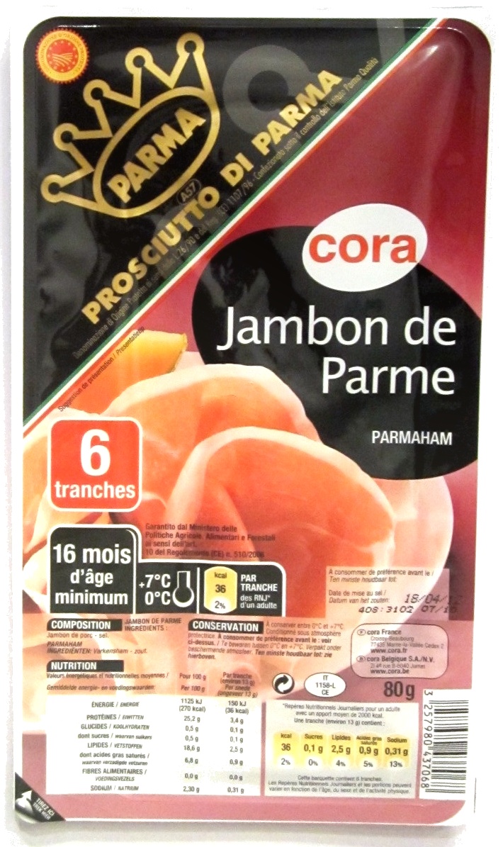 Jambon de Parme - Prodotto - fr