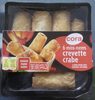 6 mini-nems crevette crabe - Produit