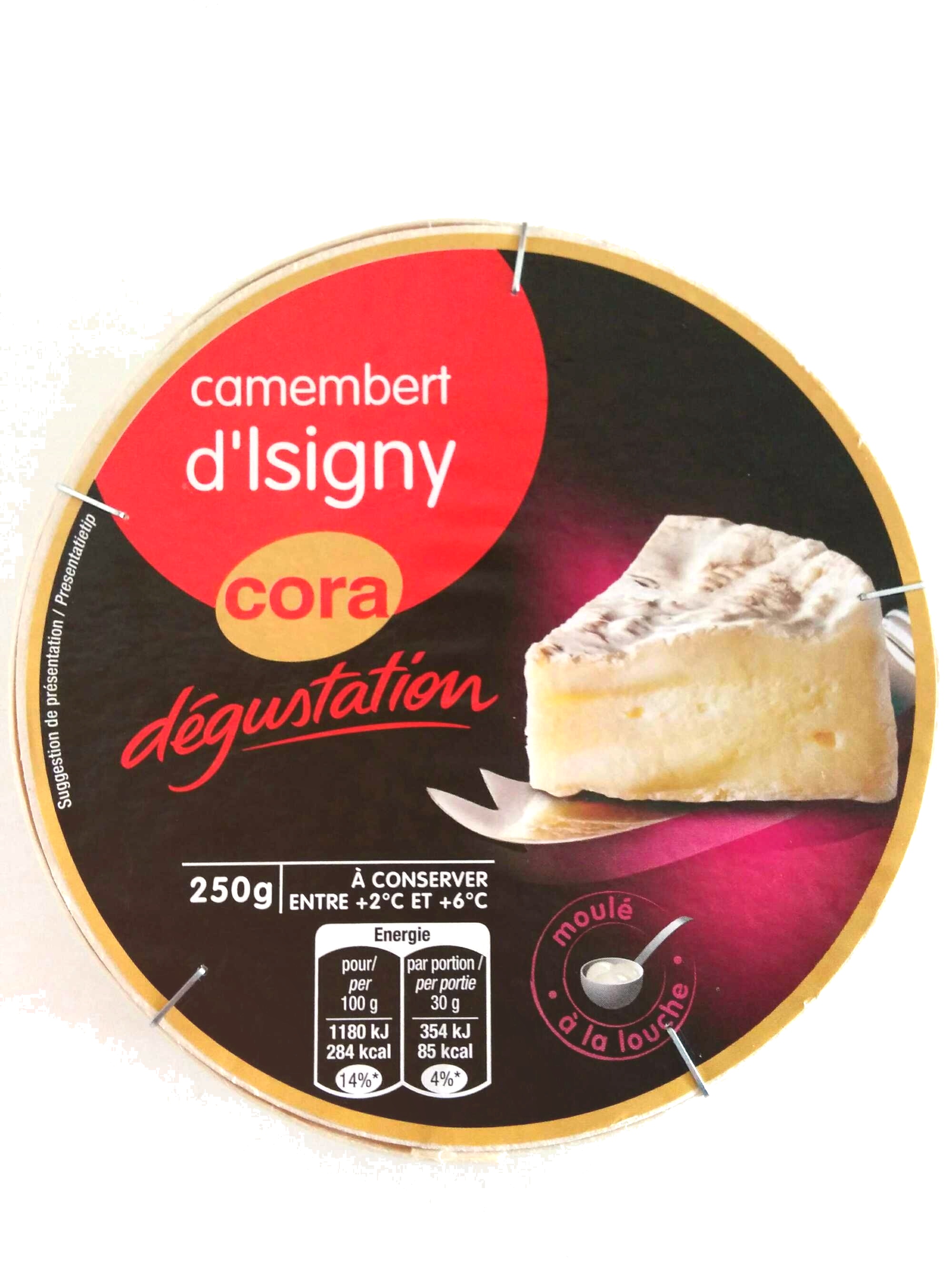 Camembert d'Isigny (22% MG) - Product - fr