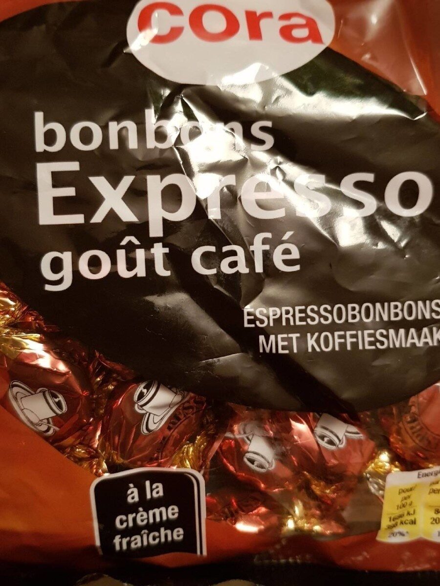 Bonbons expresso - Produit