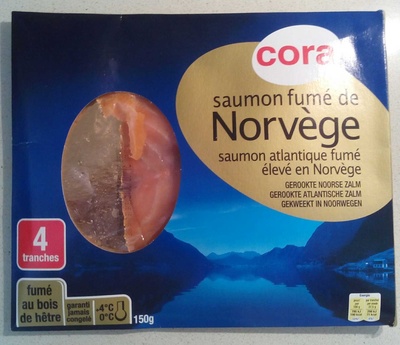 Saumon fumé de Norvège - Product - fr