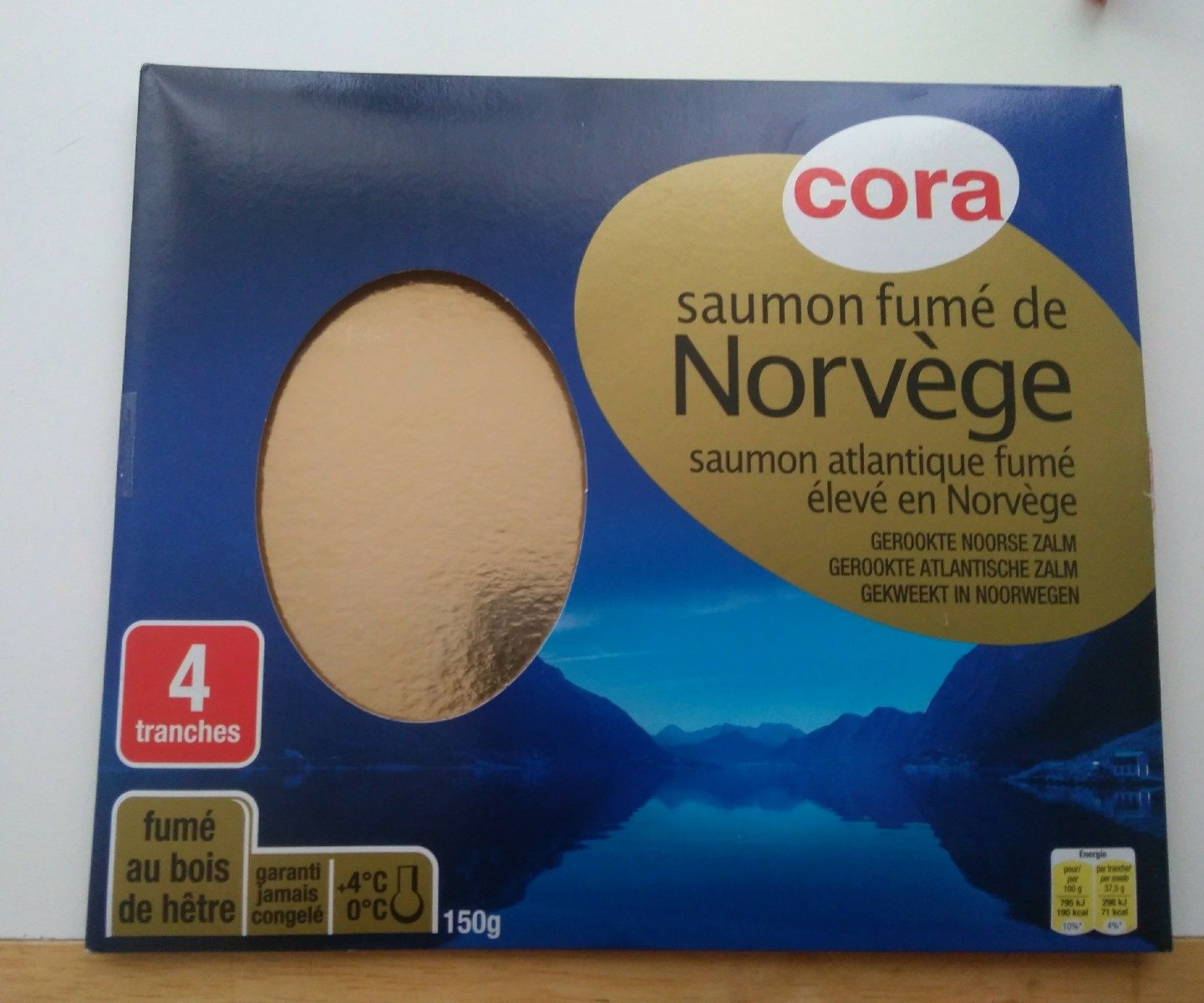 Saumon fumé de Norvège - Ingredienser - fr