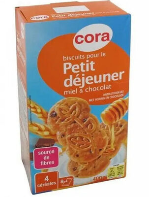 Biscuits pour le Petit déjeuner miel & chocolat - Product - fr