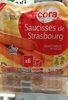 Saucisses de Strasbourg - Produit