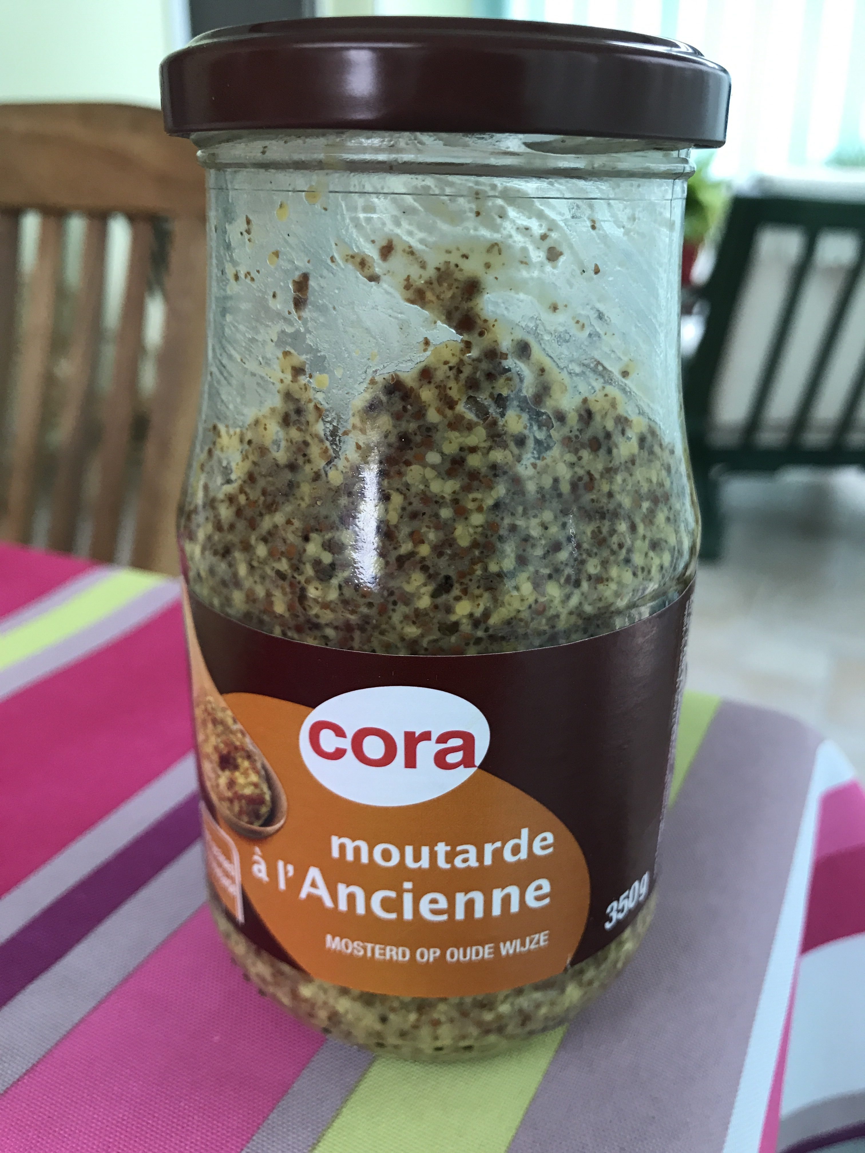 Moutarde à l'ancienne aux graines de moutarde - Zutaten - fr