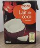 Lait de coco - Produkt