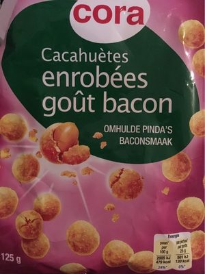 Cacahuètes enrobées goût bacon - Producto - fr