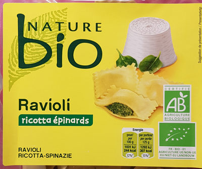 Ravioli Ricotta Epinards - Product - fr