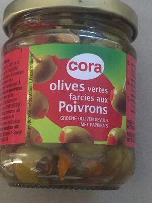Olives Vertes Farcies Aux Poivrons - Producte - fr