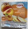 Compotes Sans sucres ajoutés Pomme Pêche Abricot - Product