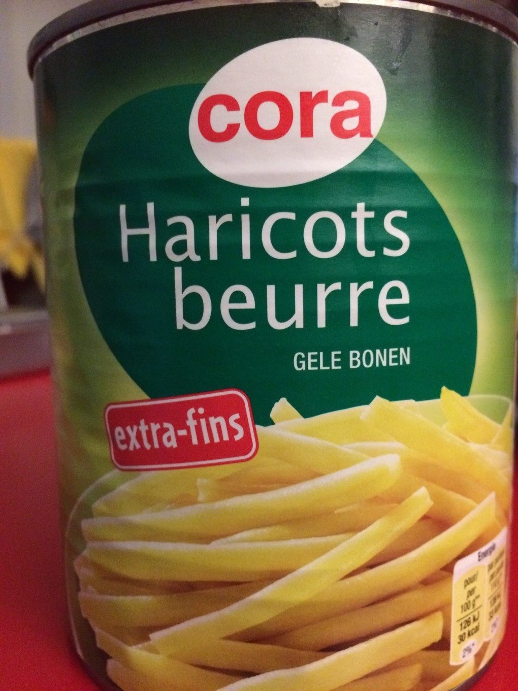 Haricots beurre extra fins , 440g - Producte - fr