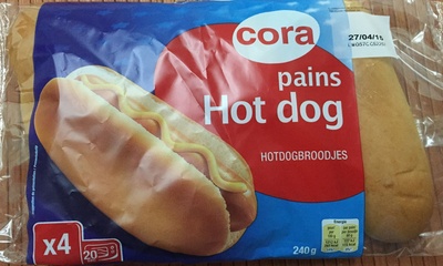 Pains Hot Dog (x 4) - Product - fr