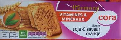 Biscuits soja & saveur orange - Produkt - fr