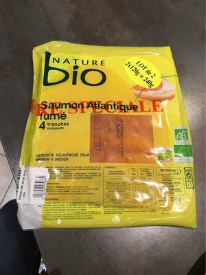 Saumon atlantique bio - Product - fr