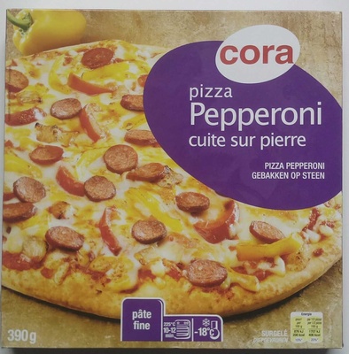 Pizza Pepperoni cuite sur pierre - Produit
