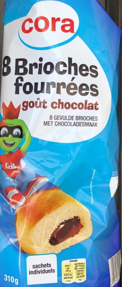 Brioche Fourrée Goût Chocolat - Produit