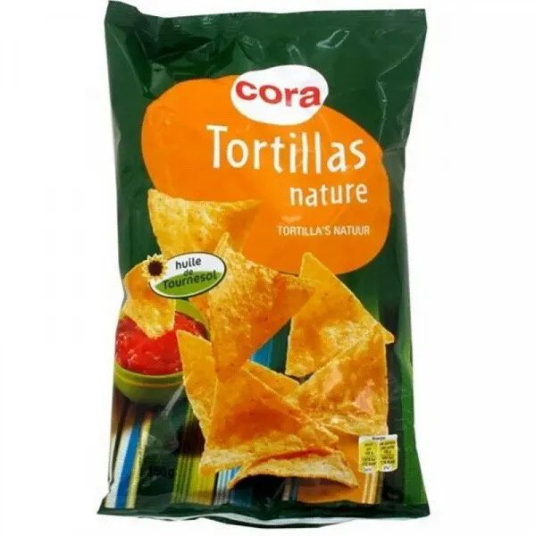 Tortilla chips nature - Product - fr