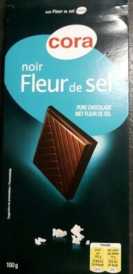 Noir Fleur De Sel - Tableau nutritionnel