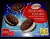 Biscuits Cacao Fourrés Goût Vanille - Product