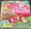 compote pomme rubarbe - Product