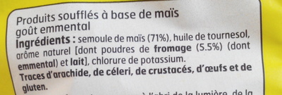 Croustillants fromage - Ingredients - fr