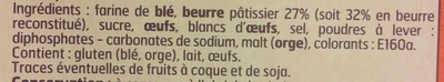 Palets bretons - المكونات - fr