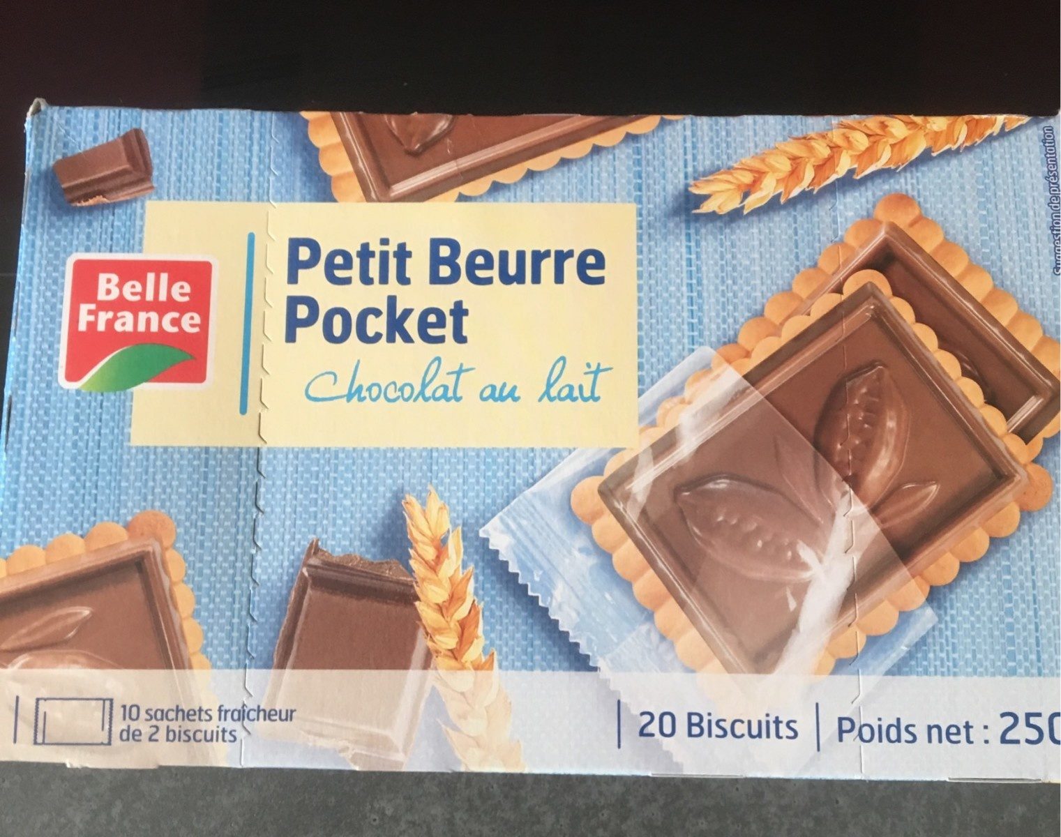 Petit Beurre Pocket Chocolat au Lait - Produit